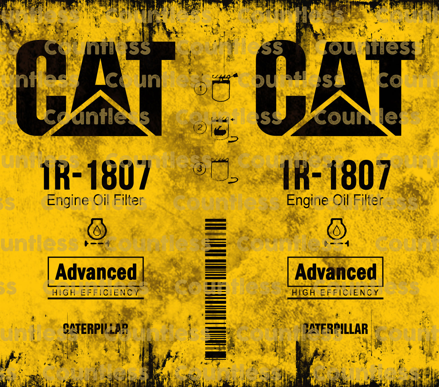 CAT Oil Filter Tumbler