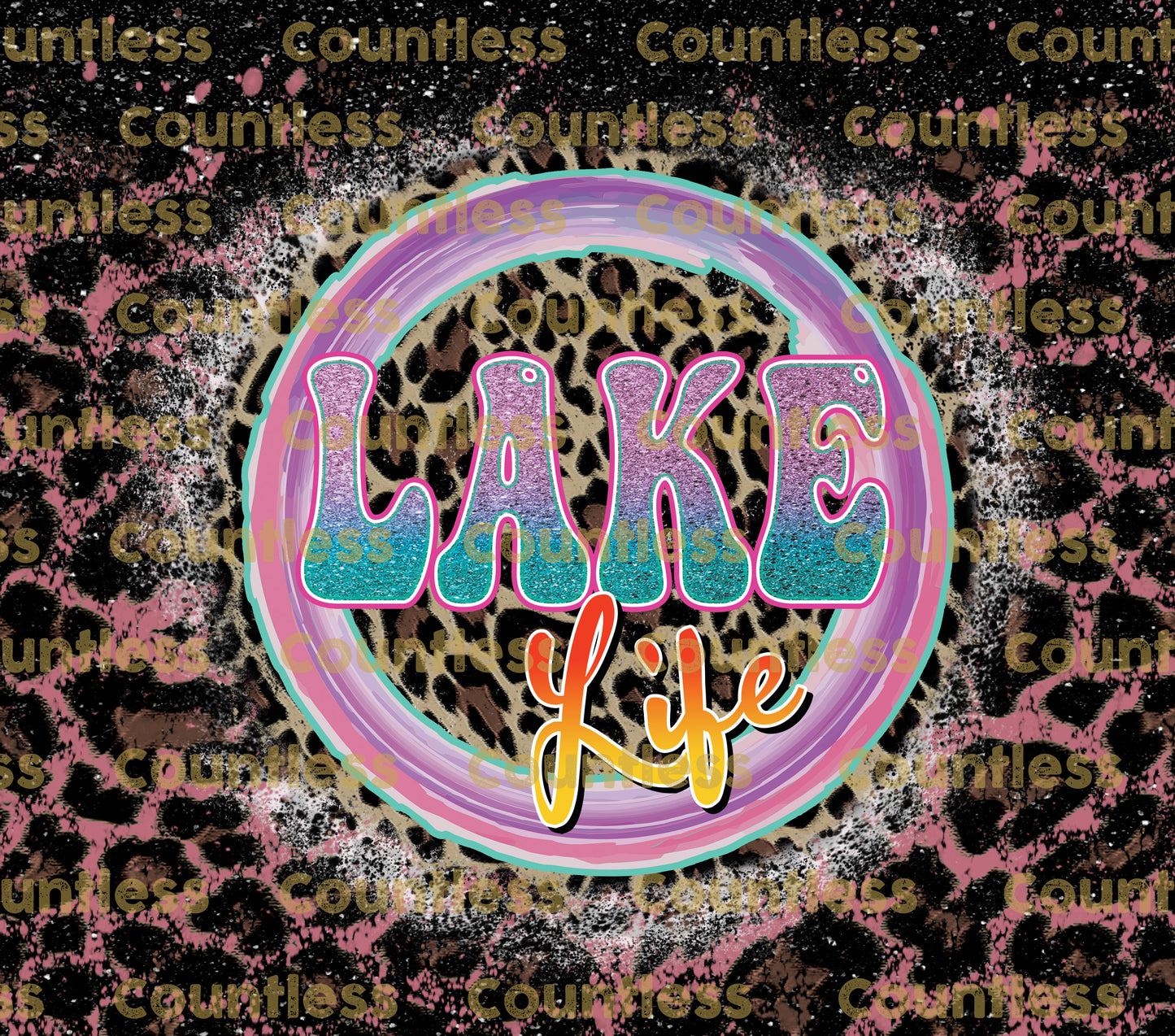 Retro Lake Life Tumbler