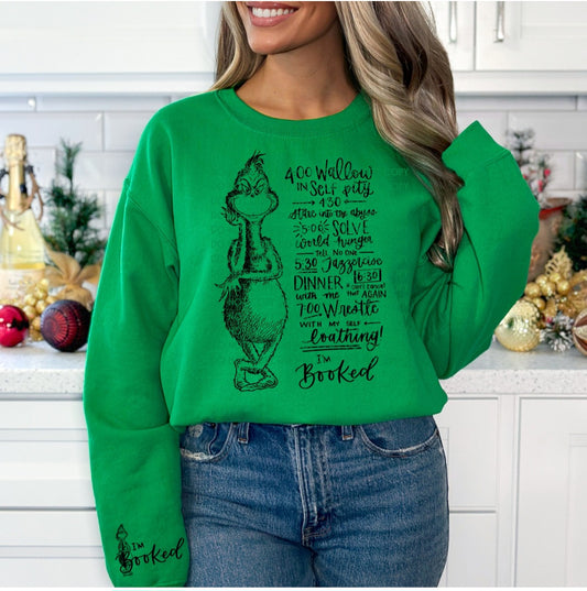 I'm Booked! Picture Sweater
