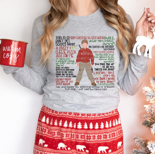 Home Alone Collage Sweater/ Tee