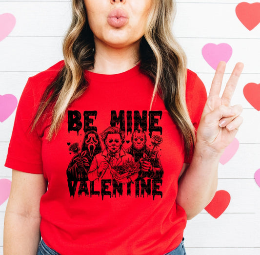 Be Mine Valentine Serial Killers Sweater/ Tee