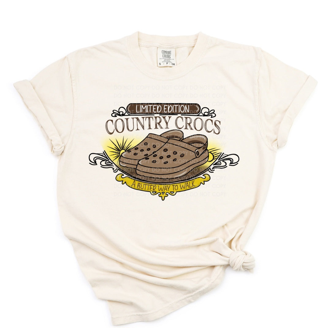 Country Crocs Sweater/ Tee