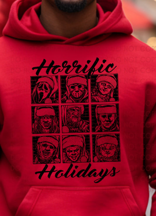 Horrific Holidays Sweater/ Tee