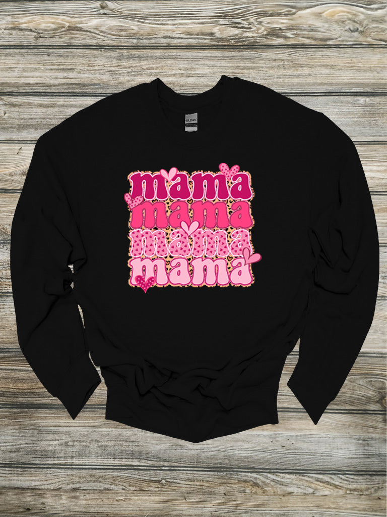 Mama Hearts Crewneck/Hoodie