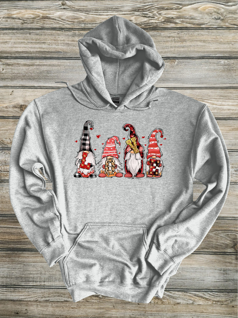 L-O-V-E Gnomes Crewneck/Hoodie