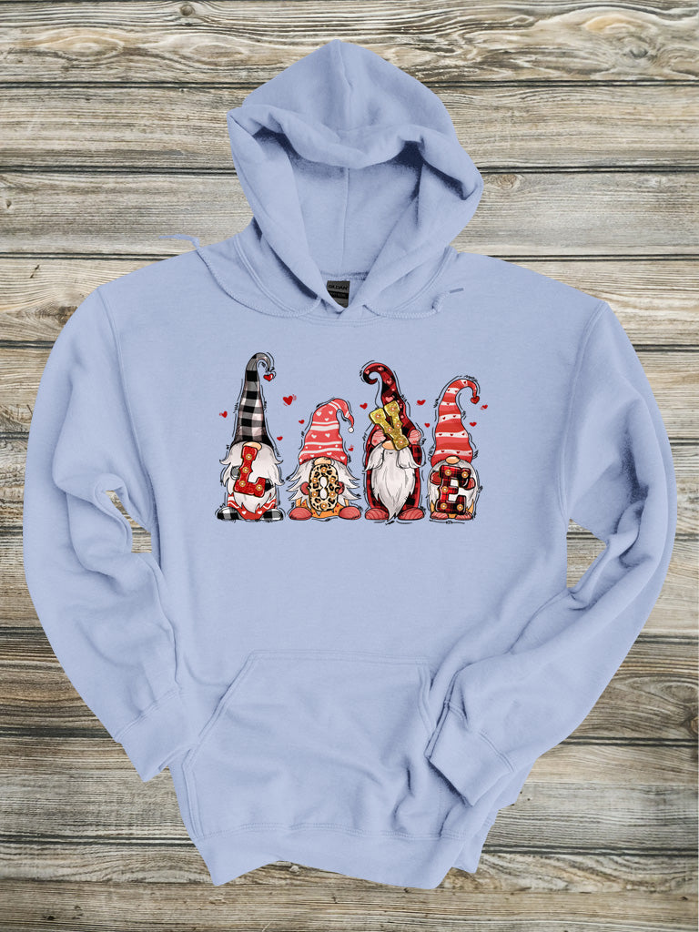 L-O-V-E Gnomes Crewneck/Hoodie