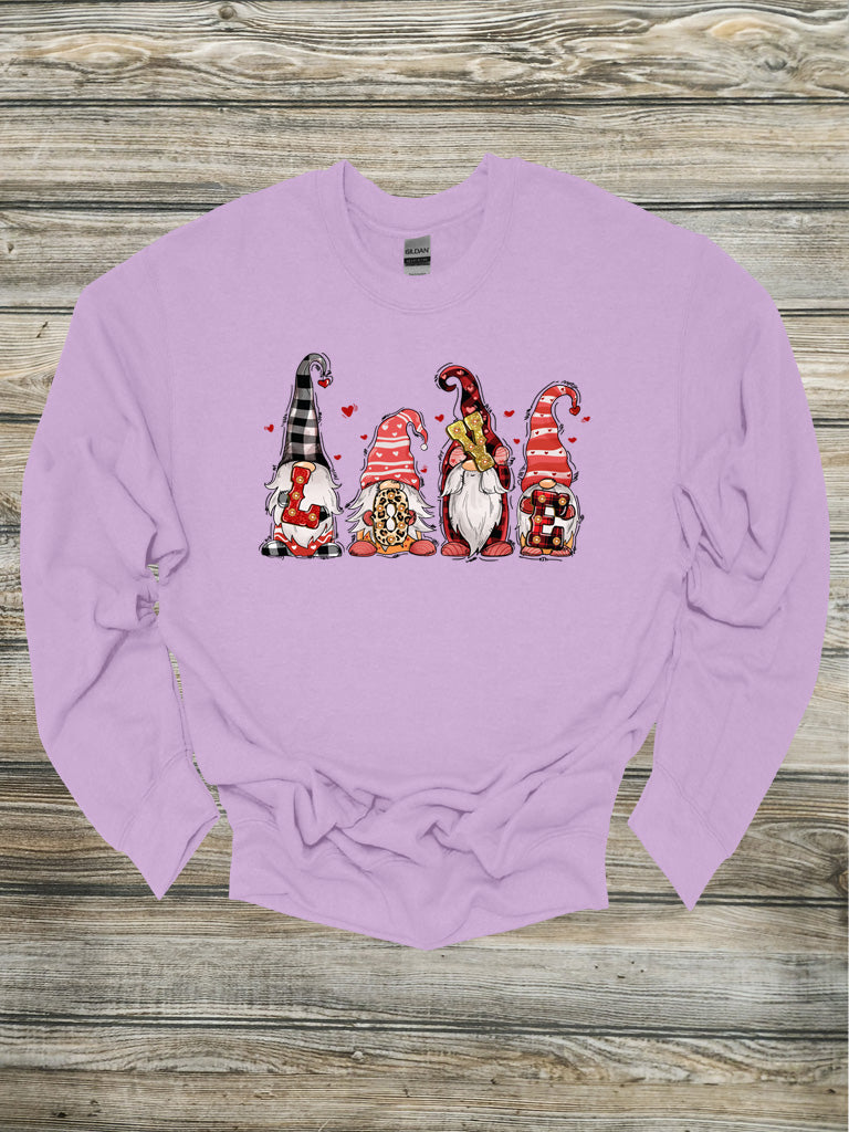 L-O-V-E Gnomes Crewneck/Hoodie