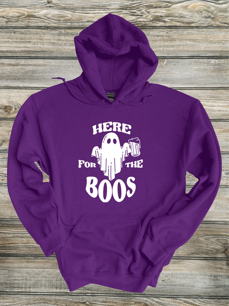 Here For The Boos Crewneck/Hoodie