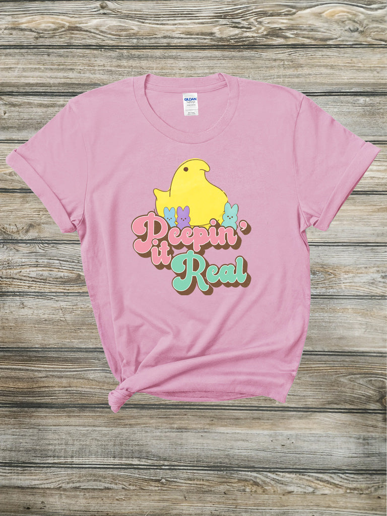 Peepin' It Real Tee