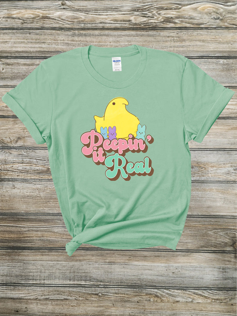 Peepin' It Real Tee