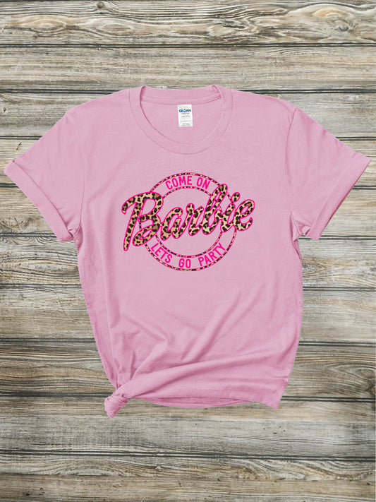 C'mon Barbie Let's Go Party Tee