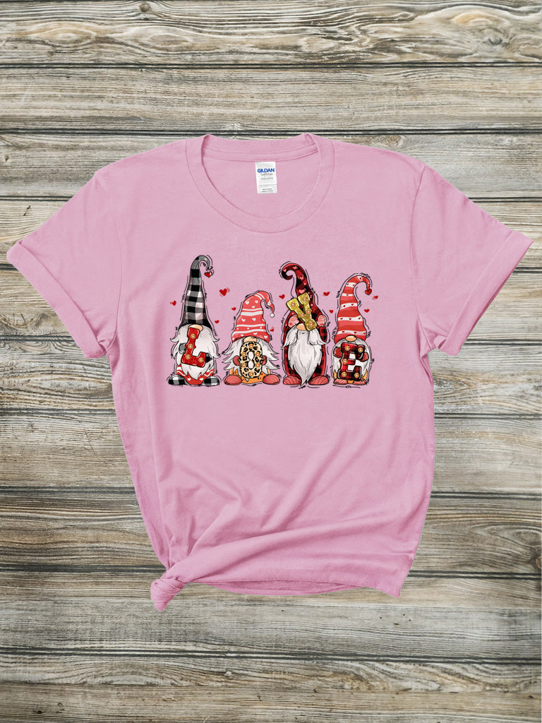 L-O-V-E Gnomes Tee