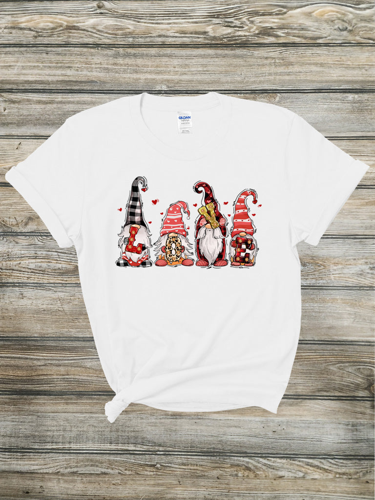 L-O-V-E Gnomes Tee