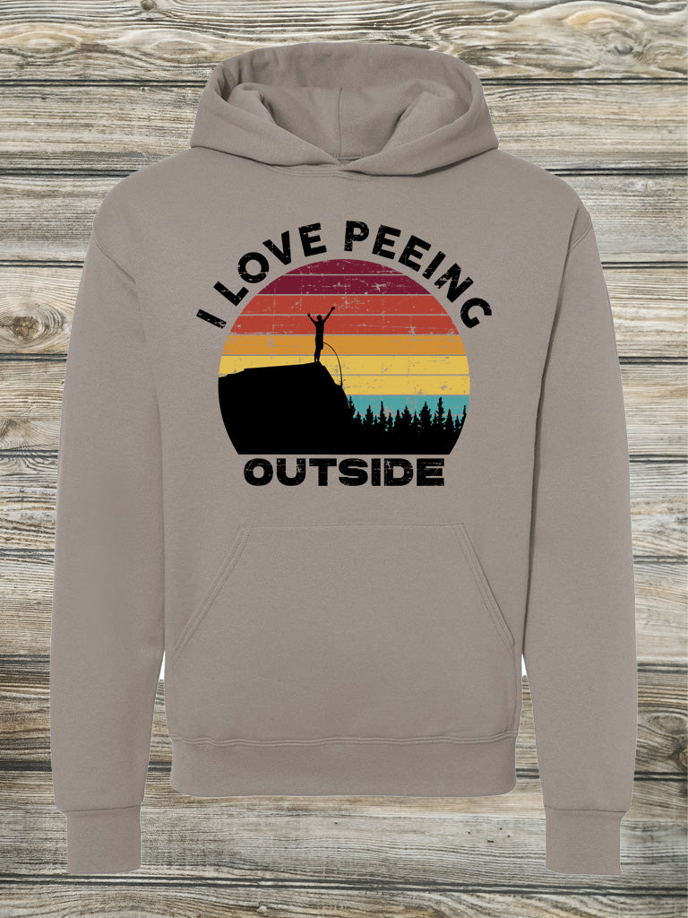 I Love Peeing Outside Crewneck/Hoodie