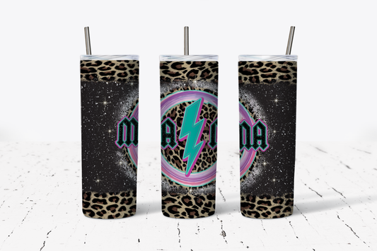 Pink Rock Mama Tumbler