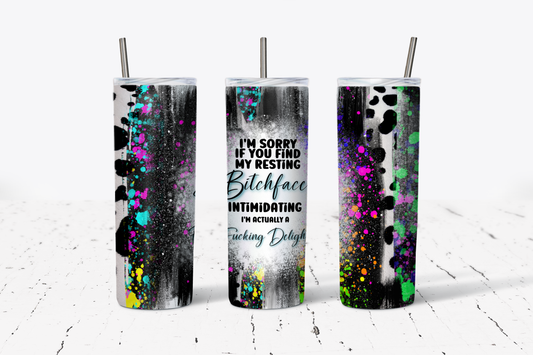 Resting B*tchface Tumbler