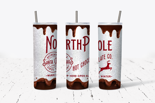 North Pole Hot Chocolate Tumbler