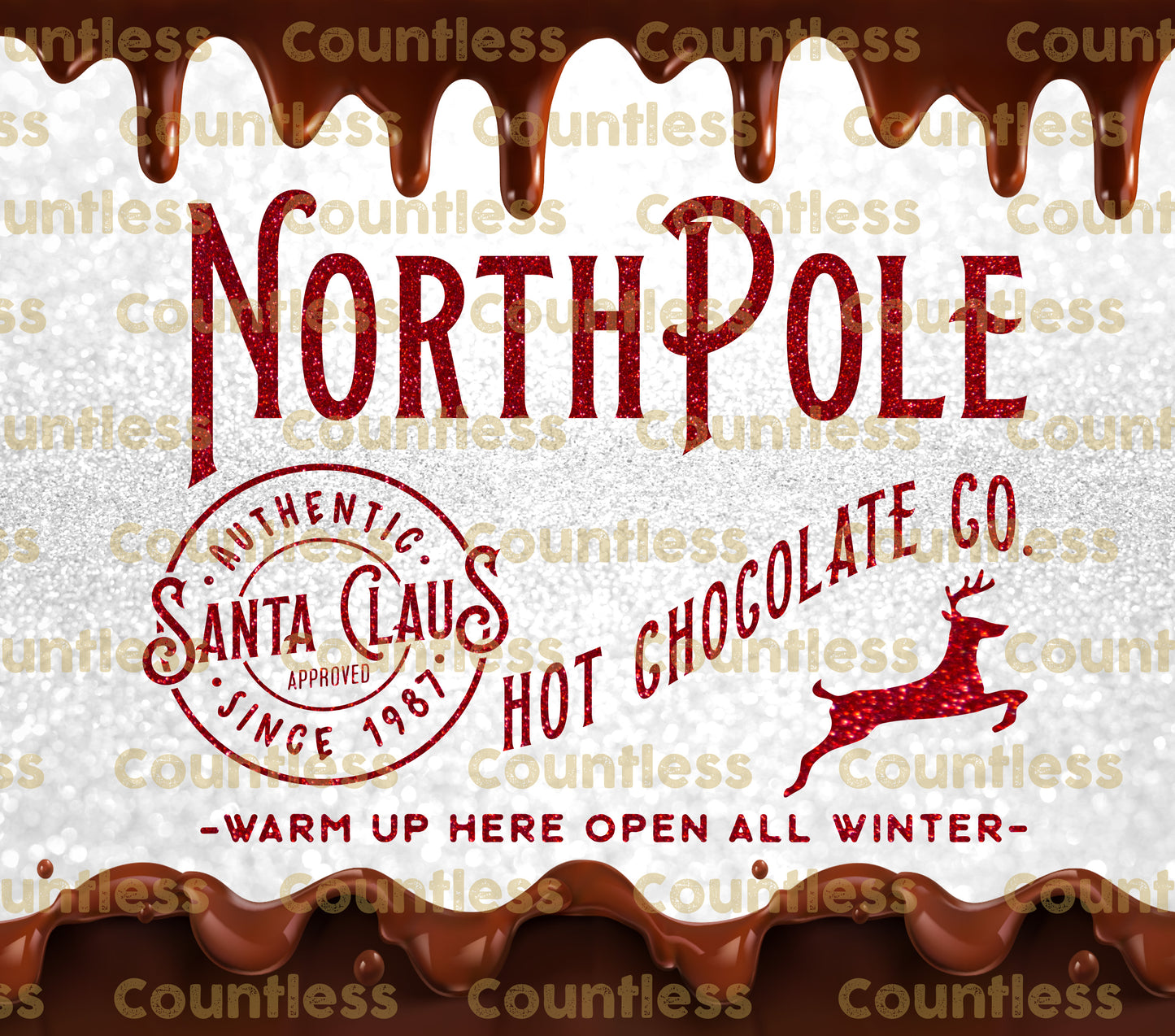 North Pole Hot Chocolate Tumbler