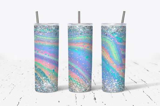 Opal Glitter Tumbler