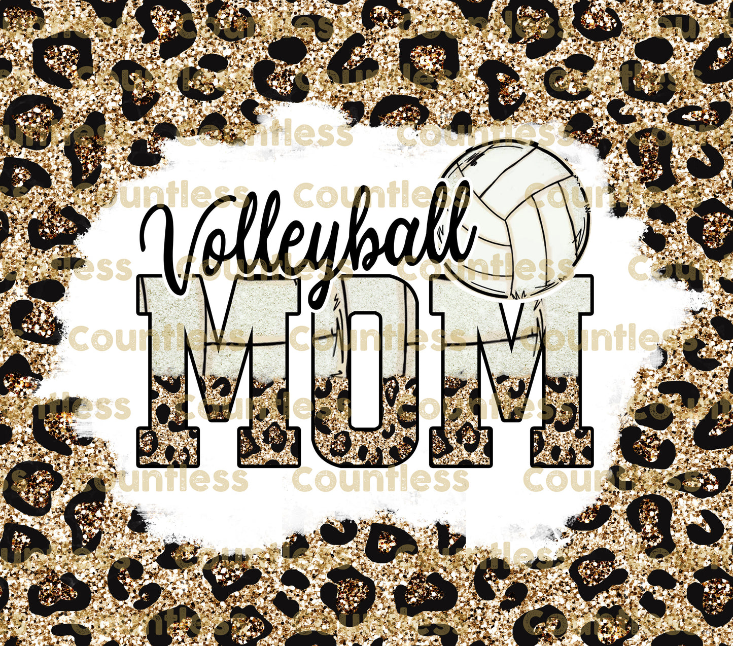 Volleyball Mom Tumbler